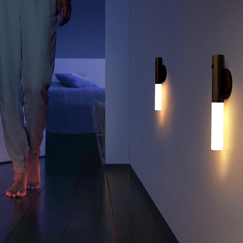 ✨ Walnoothout Motion Sensor Night Light – High-End Aesthetics, Magnetic & Energy-Saving (Designer Lighting for Stylish Interiors & Safe Navigation!) - Image 7