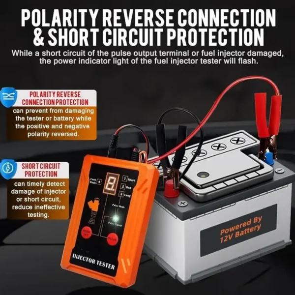 ⏱️ 2026 Bestseller | Diagnose & Clean in Minutes | 4-Mode Injector Tester 💨【Hot Sale】