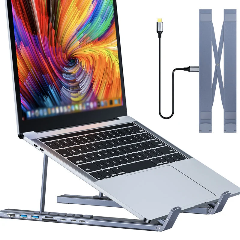 ⏳Time-Limited Special⏰USB-C Docking Station Laptop Stand with 4K HDMI - Image 8