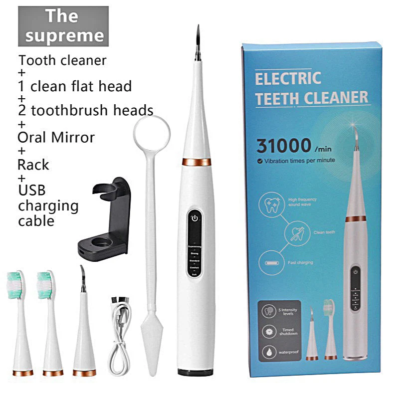 💎UP TO 50% OFF!!🦷✨Electric Ultrasonic Dental Scaler for Tartar and Plaque Removal - Image 12