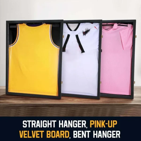 🔥2026 New Arrivals: 50% Off for a Limited Time!🔥Wooden Jersey Display Frame with Magnetic Door