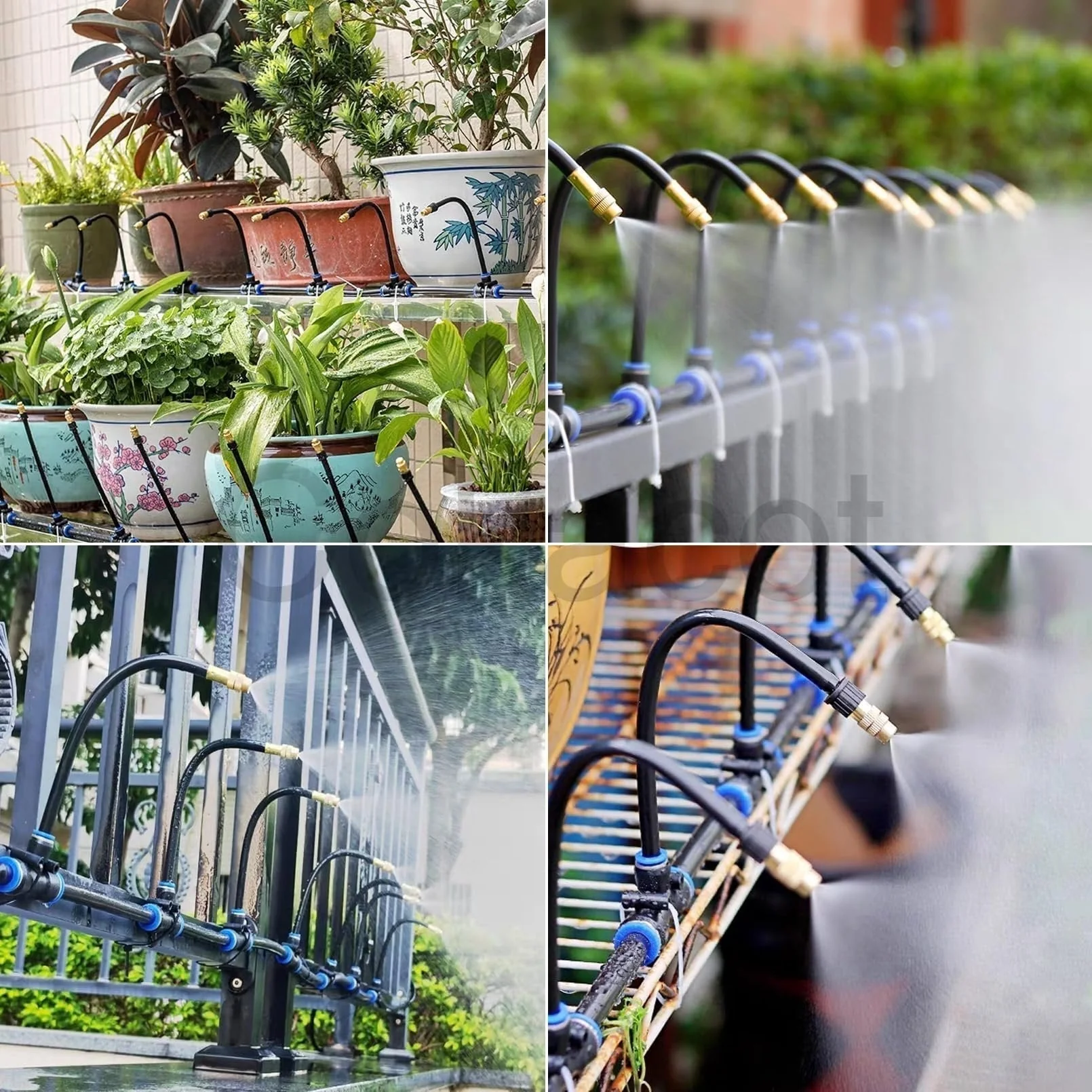 🌱Automatic 360° curved garden irrigation syste - Image 6