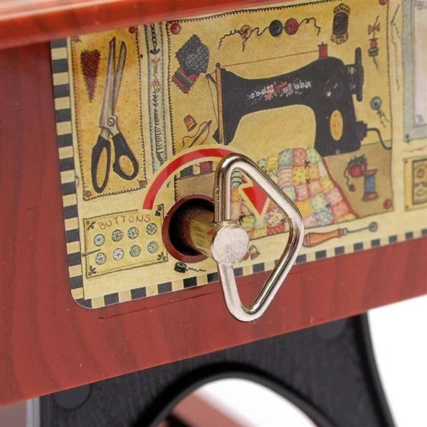 đ„Time Limit Sale 50% OFF - Wood Mini Sewing Machine Music Box - Image 5