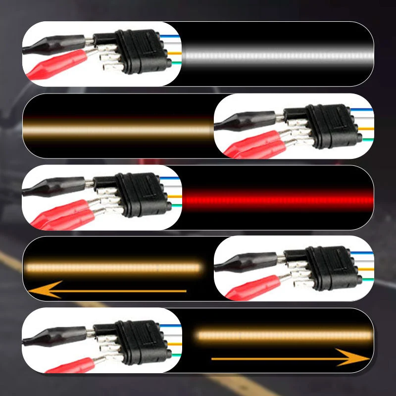 📢📢50% OFF !! ⏰🌟Waterproof LED Tailgate Bar Strip for Truck - Image 6
