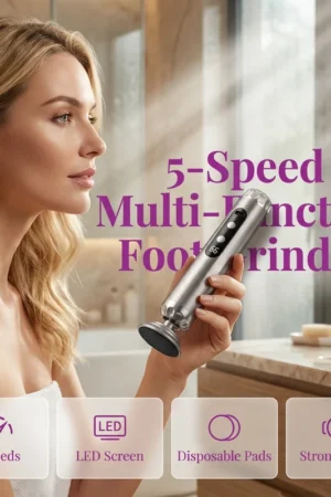 🥳2026 HOT SALE🥳💞50K+ SOLD!🏖️👍 50% OFF! 27,000 RPM Electric Foot Renewal – 5 speeds, disposable pads. No scrubbing, salon smooth at home. 🦶✨