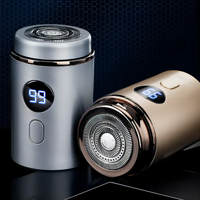Men’s Powerful Mini Electric Shaver with Digital Display - Image 2