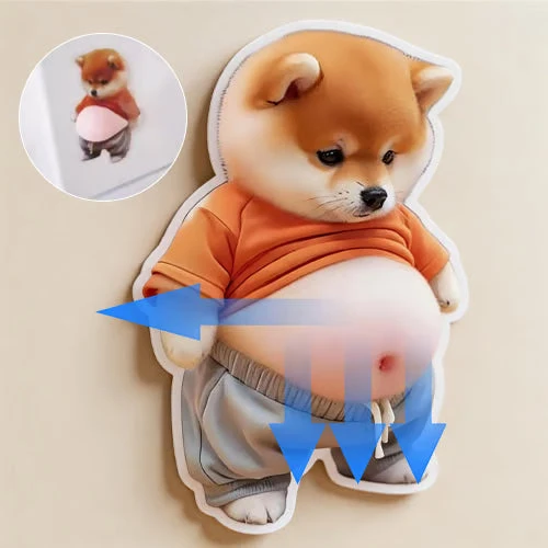 ๐50K+ SOLD! ๐ฅ๐ฅ50% OFF!๐๐3D Cute Shiba Inu Self-Adhesive Door Stopper & Stress Ball - Image 15