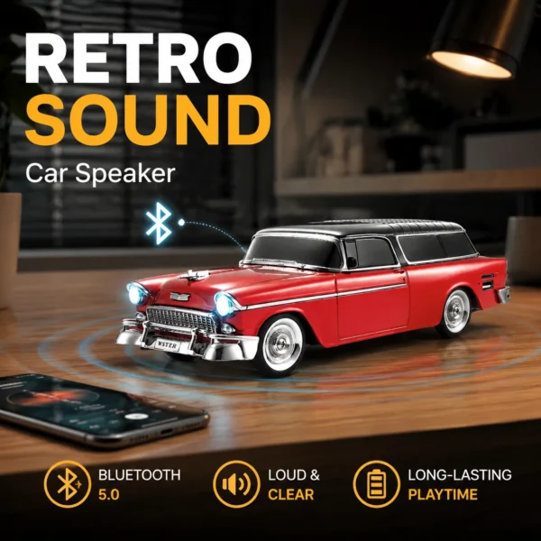 Retro Car Model Wireless Bluetooth Speaker