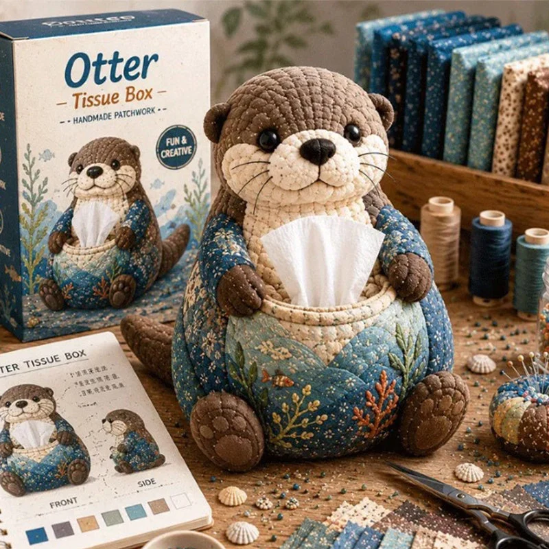 🔥50% OFF🎁Cute Little Animals DIY Tissue Box Material Kit - Image 6