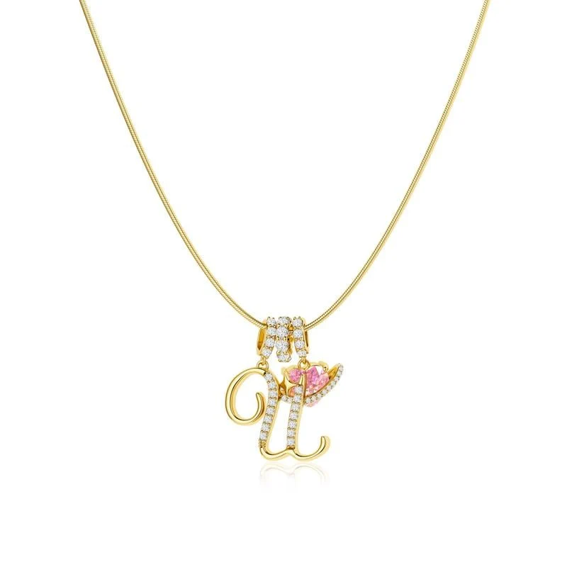 ๐2026 Mother's Day Gifts 50% Off--๐3-Layering Initial A-Z Letter Pendant Necklaces - Image 41