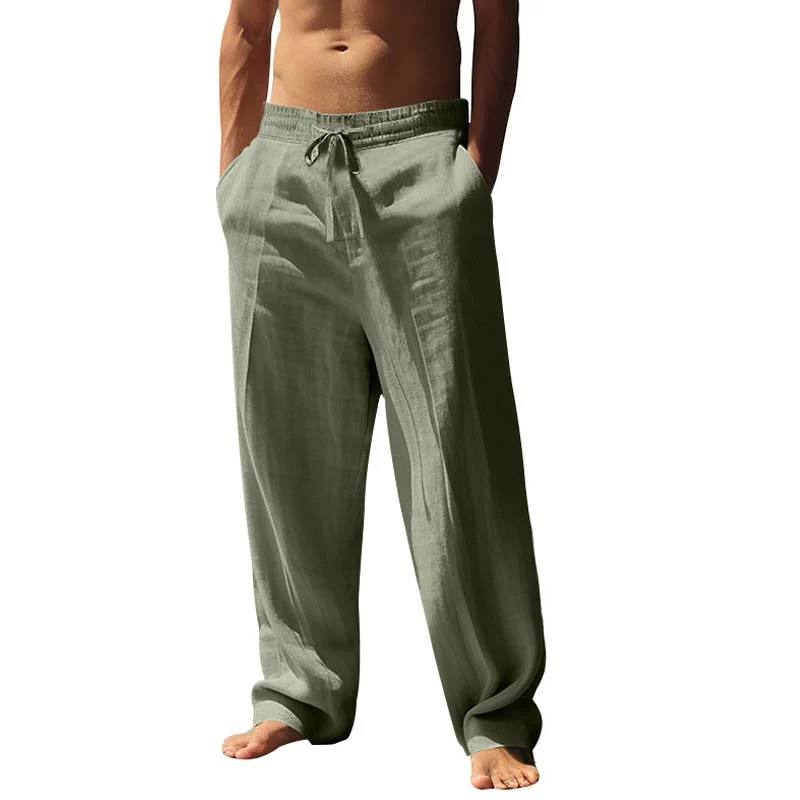 Men's Casual Loose Straight-Leg Pants - Image 4