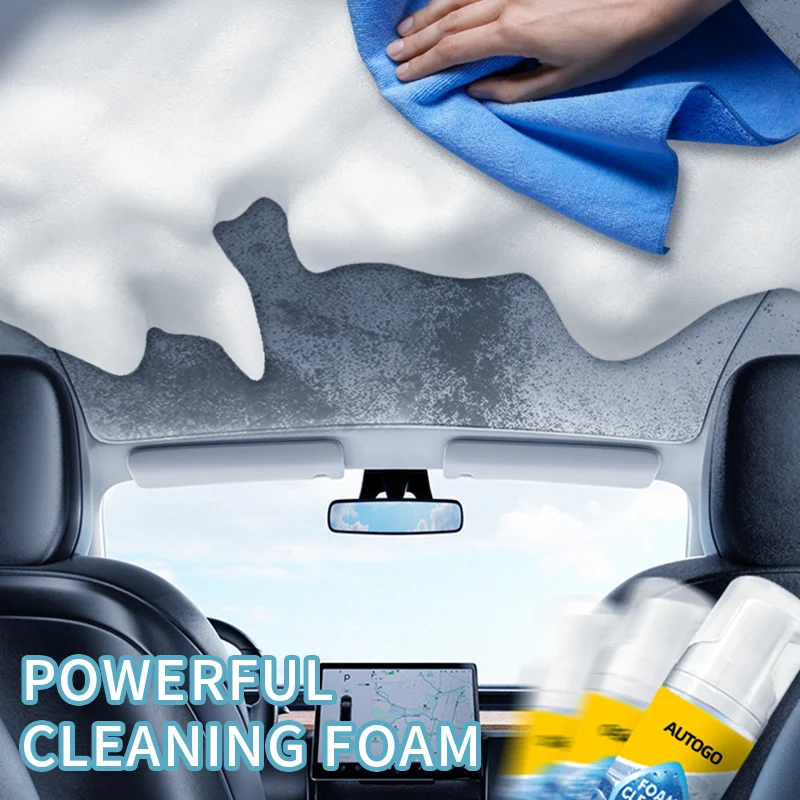Powerful & Multipurpose Car Interior Foam Cleaner - Image 4