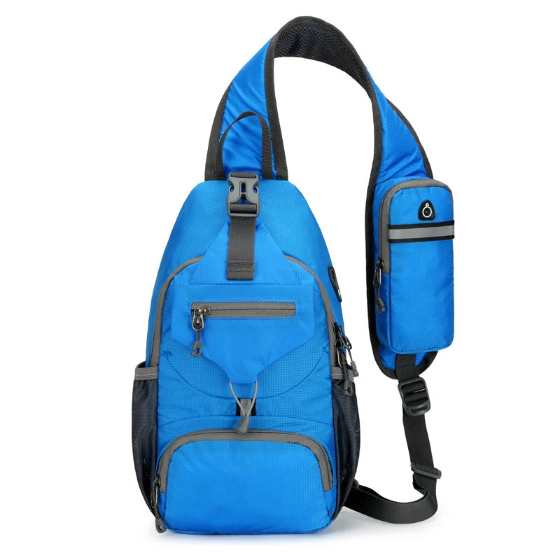 🎒 50% OFF NOW! 💧 Men's Outdoor Sling Bag – Multi-Pocket, Water-Resistant & Breathable – Perfect for Travel & Daily Use ✨ - Image 2