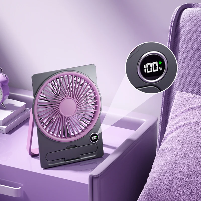 🔥Hot Sale 50% 0FF❄️Ultra Slim Card USB Rechargeable Mini Fan - Image 4