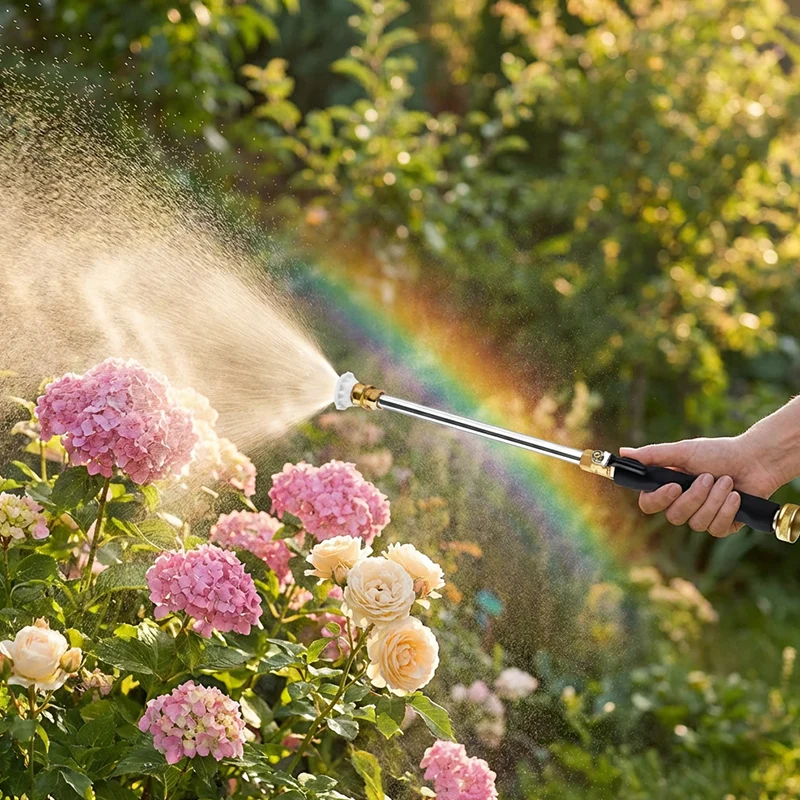 💦 LIMITED OFFER: 50% OFF! 🚿 High-pressure water gun – 3 interchangeable nozzles, durable aluminium alloy & powerful ✨ - Image 9