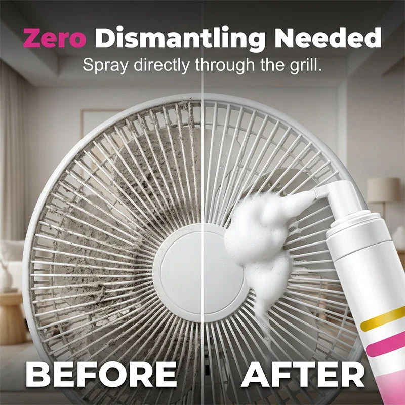 🌀 Fan cleaner spray – no dismantling. Foam melts dust. Works on all fans! 🧼✨ - Image 4