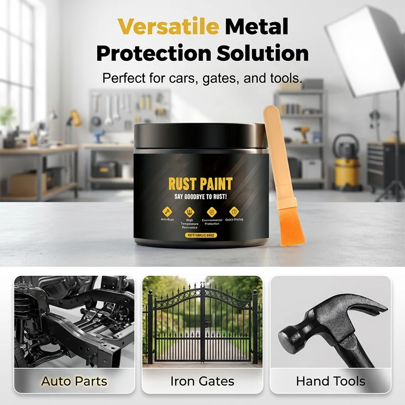 Water-Based Metallic Paint Rust Converter - Image 3