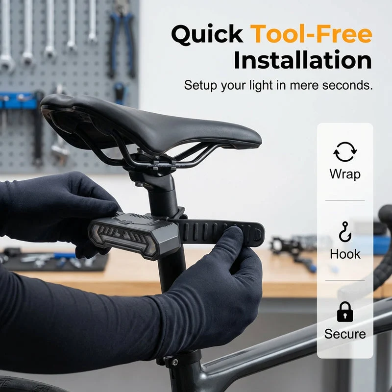 Wireless Bike Turn Signal Light - Image 4