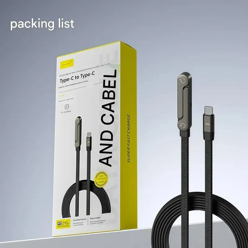 🎁Year-End Sale 50% OFF🏆⚡2-in-1 Fast Charging Cable with Adjustable Phone Stand - Image 11