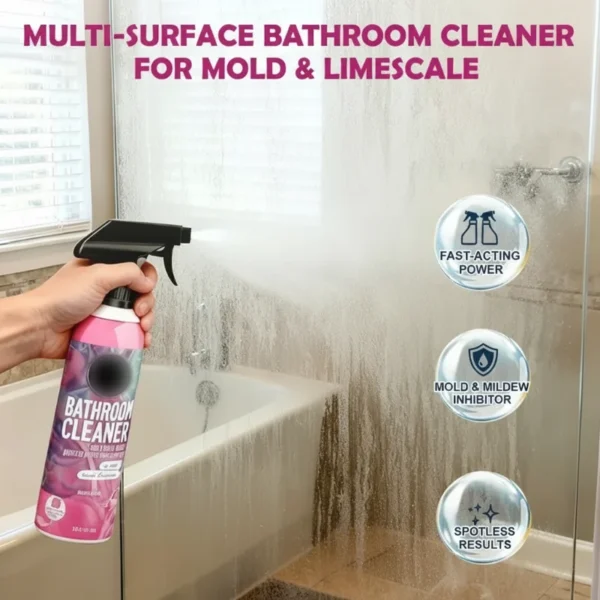 Multi-Surface Bathroom Cleaner for Mold & Limescale