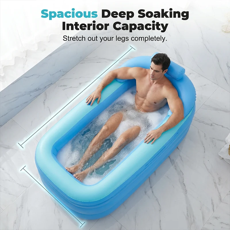 Three-Layer Insulated Inflatable Bathtub - Image 8