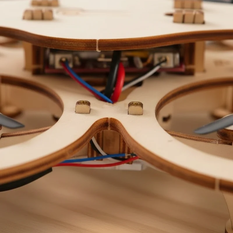 ๐๐ฅ HOT SALE 50%OFF ๐ฅ๐งฉ DIY Wooden Drone Building Kit ๐ - Image 8