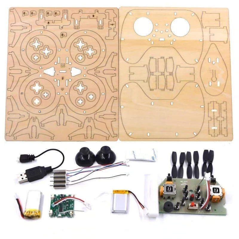 ๐๐ฅ HOT SALE 50%OFF ๐ฅ๐งฉ DIY Wooden Drone Building Kit ๐ - Image 9