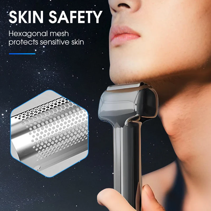 Men's Efficient Rechargeable Foil Electric Shaver - Image 6