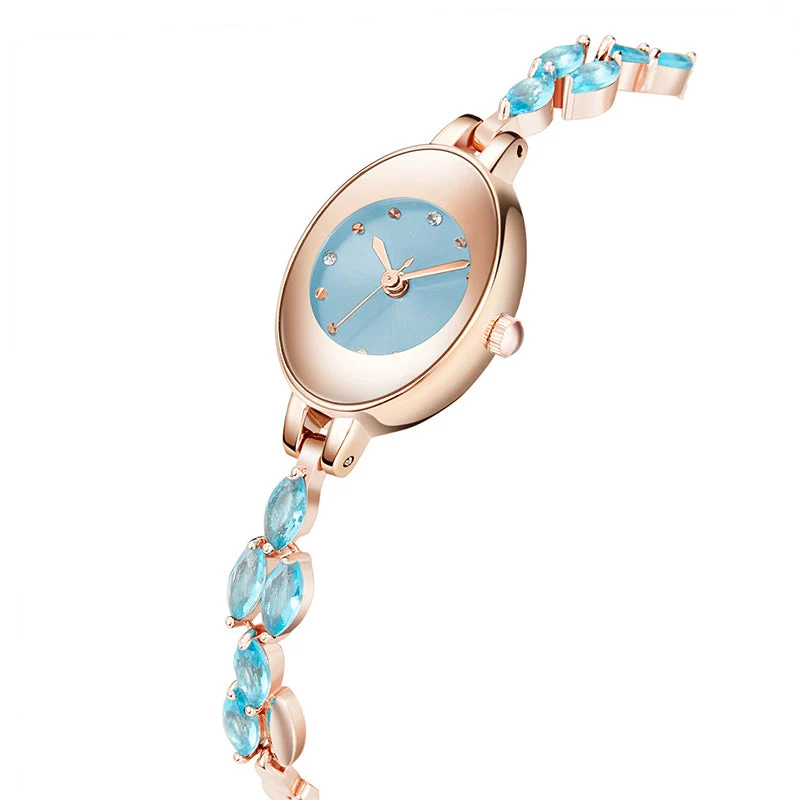 ✨2025 New Design🎀⌚Women's Colored Zircon Bracelet Watch - Image 9