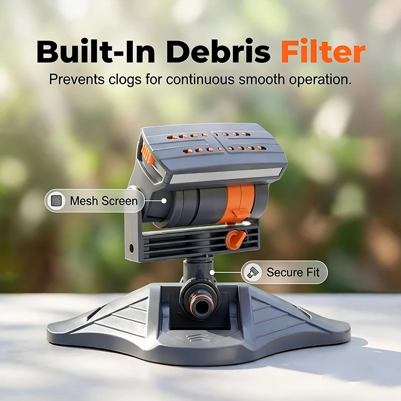 Wide-Coverage Automatic Rotating Garden Sprinkler - Image 11