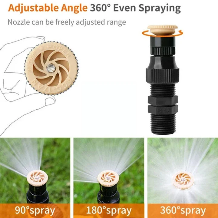 🏡🔥BUY 2 GET 1 FREE 360°🔥 Automatic Rotating Lawn Sprinkler - Image 5