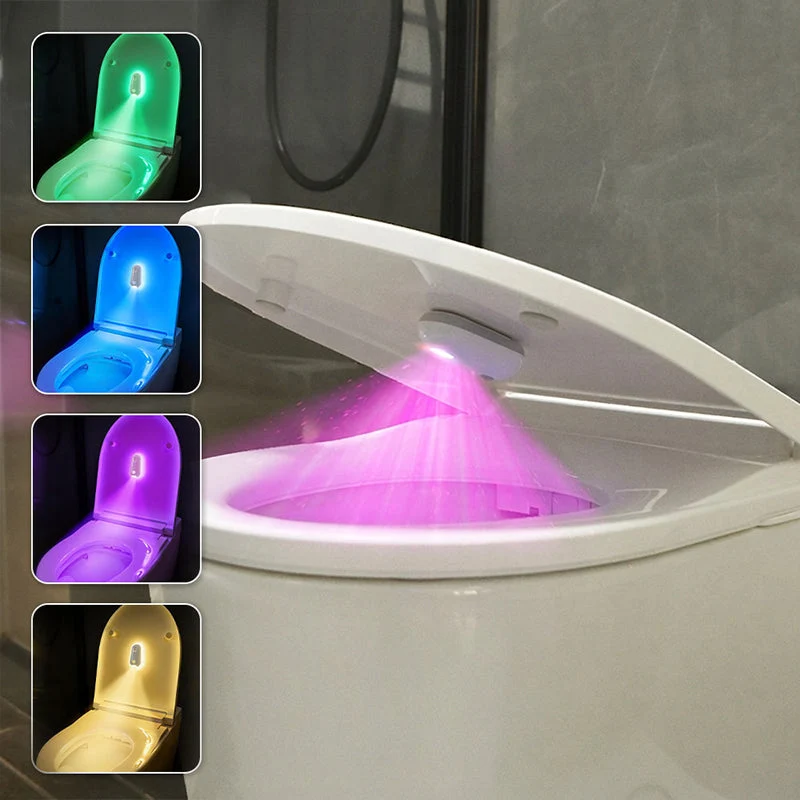 Motion-Sensing Rechargeable Toilet Night Light - Image 5