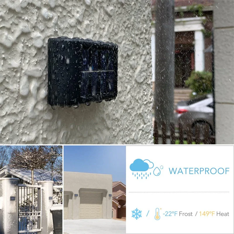 Solar Powered Up & Down Wall Light - Image 4