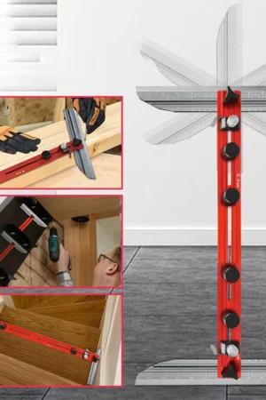 Adjustable Aluminum Alloy Stair Tread Template Tool
