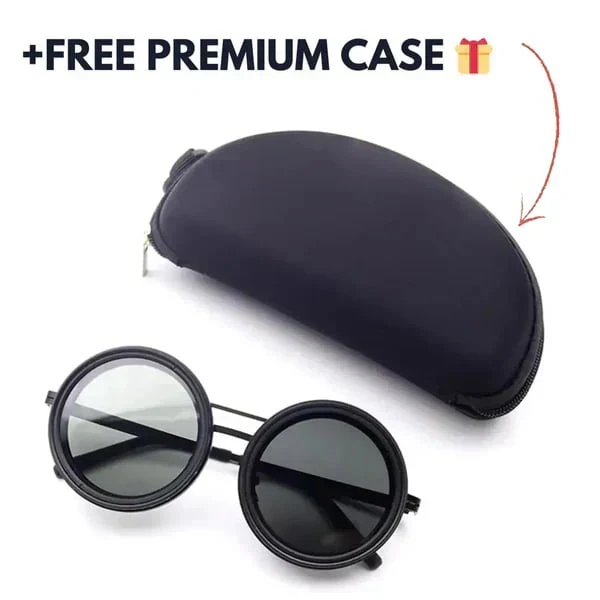 🔥Adjustable Tint Polarized Round Sunglasses - Image 2