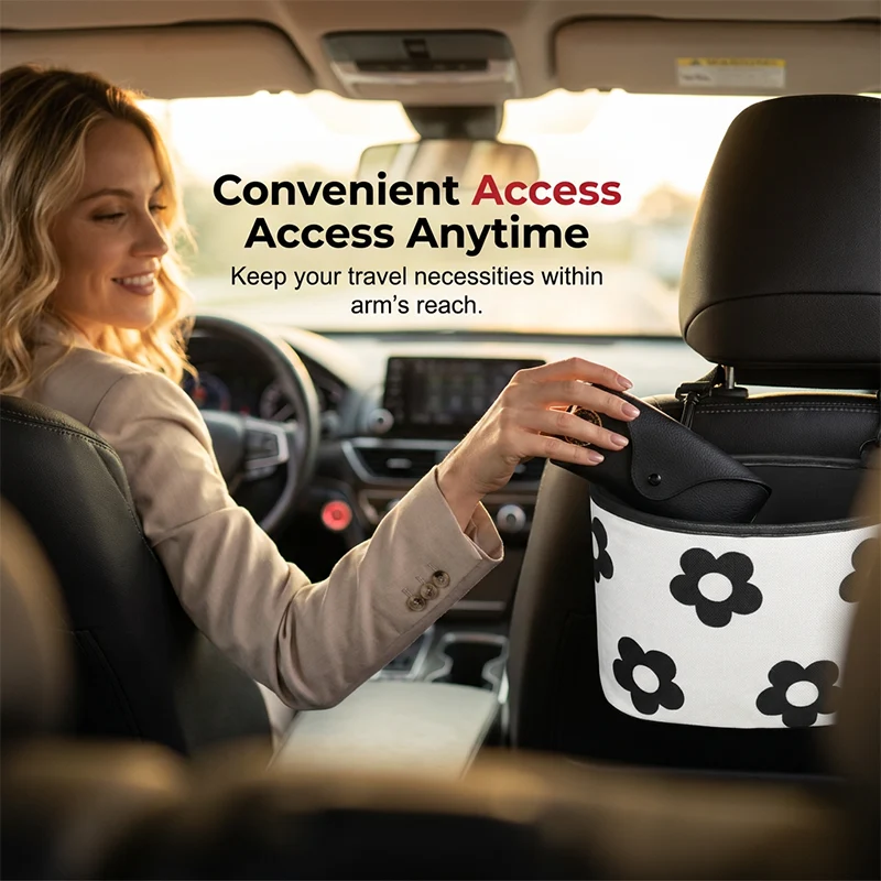 Multifunctional Car Seat Back Hanging Organizer Bag - Image 7