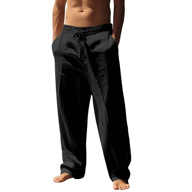 Men's Casual Loose Straight-Leg Pants - Image 7