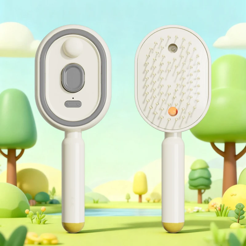 💜Limited Sale 50% OFF 💜Electric Spray & Massage Hair Brush - Image 6