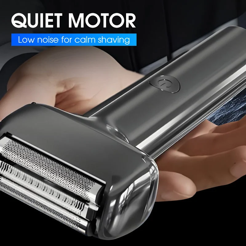 Men's Efficient Rechargeable Foil Electric Shaver - Image 7