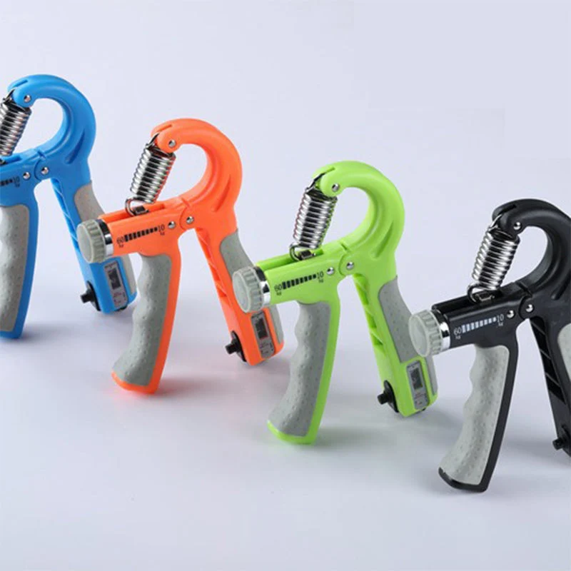 💪 50% OFF NOW ! ✨ Adjustable Counting Hand Grip Strength Trainer – 5 Resistance Levels, LCD Counter & Portable Design 🔋 - Image 7
