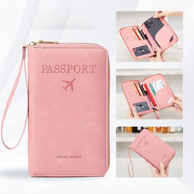🧳2026 Tourism Must✈️Multifunctional RFID Passport Wallet - Image 10