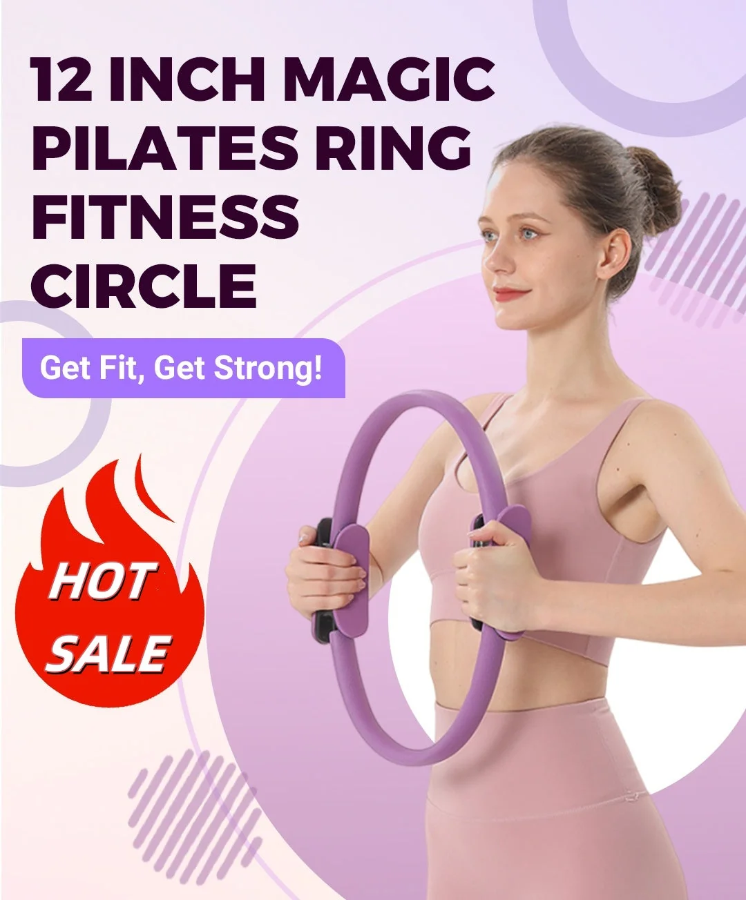 ⏳Time-Limited Special⏰Pilates Ring Fitness Trainer | Toning Ring for Core, Arms & Legs