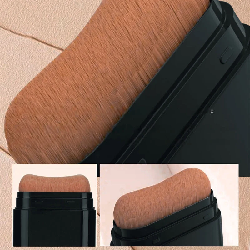 ✨ FLASH SALE: 50% OFF! 🎨 2-in-1 Foundation Stick with Built-in Brush – Airbrush Finish, Creamy & Long-Lasting 💄 - Image 2