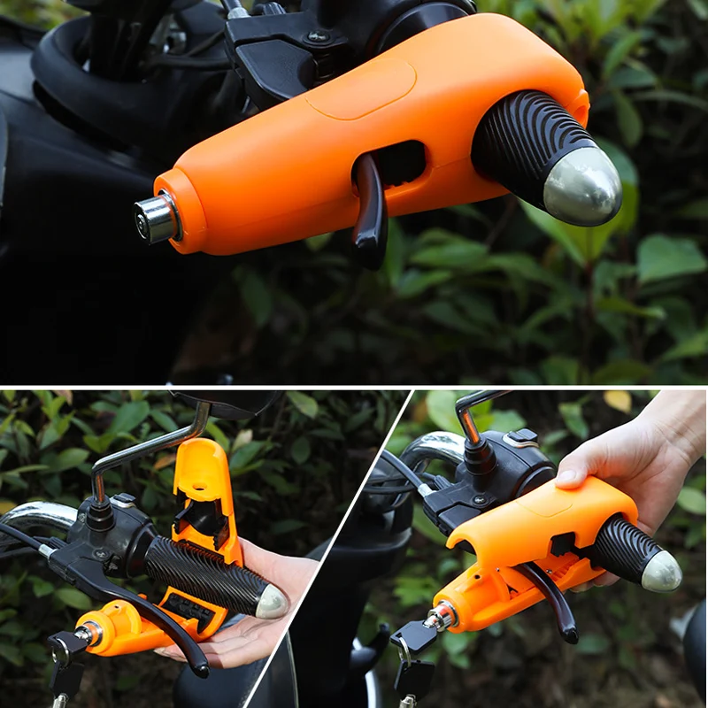 💥Hot Sales-49% OFF🔥Universal Motorcycle Anti-Theft Handlebar Lock - Image 6