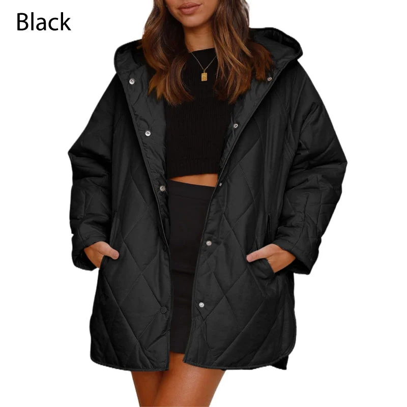 🌸Autumn sale🌸Limited time 50% DISCOUNT💕Women's Winter Trendy Lightweight Hooded Quilted Jacket - Image 13