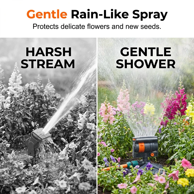 Wide-Coverage Automatic Rotating Garden Sprinkler - Image 8