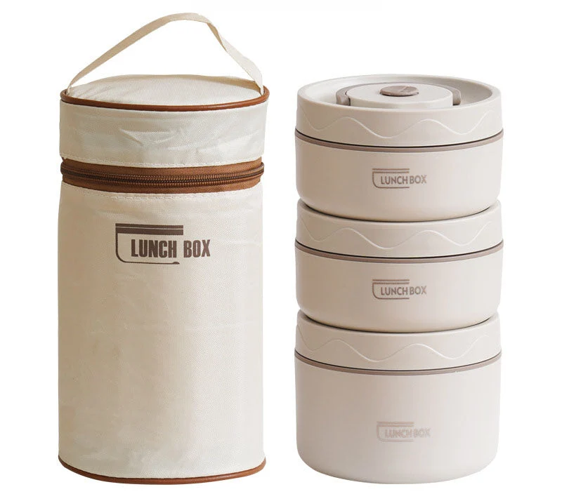 🎁Hot SALE 50% OFF🔥Microwaveable Stainless Steel Insulated Lunch Box Set - Image 5