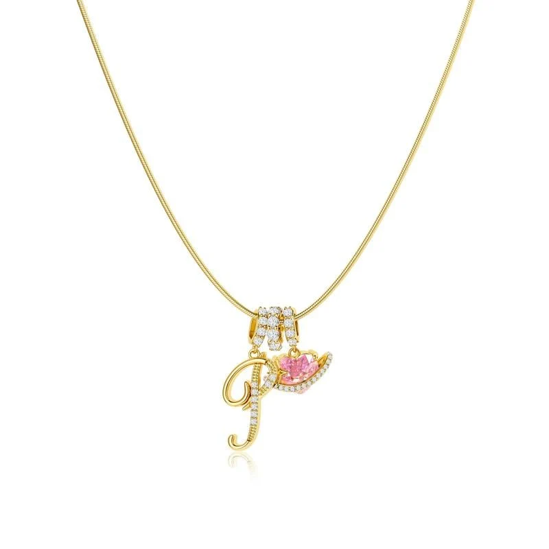 ๐2026 Mother's Day Gifts 50% Off--๐3-Layering Initial A-Z Letter Pendant Necklaces - Image 36