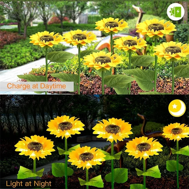 🌻46% OFF FLASH SALE ! Sunflower Solar Lights – Glowing Decor for Garden ✨🌿【Hurry Up】 - Image 3