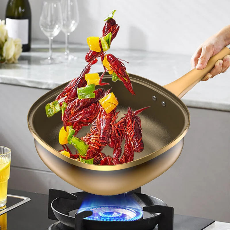 ⏳Time-limited Special⏰12in Titanium Alloy Non-Stick Pot with Lid - Image 10